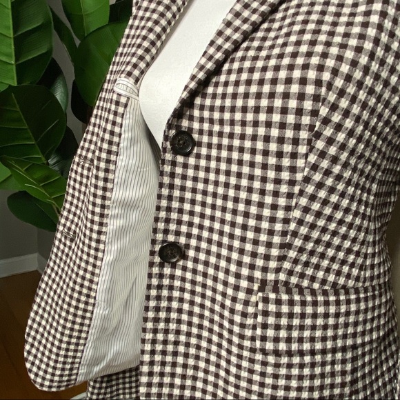 🛑 {SOLD} Brooks Brothers Gingham Blazer - Picture 5 of 5